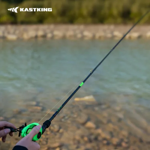 Miniatura 2 de KastKing Zephyr Dual Tip Fishing Rod, Lightweight KastFlex IM6 Graphite Spinning & Casting Rod with Zirconium Oxide Ring Guides, Hook Keeper, EVA