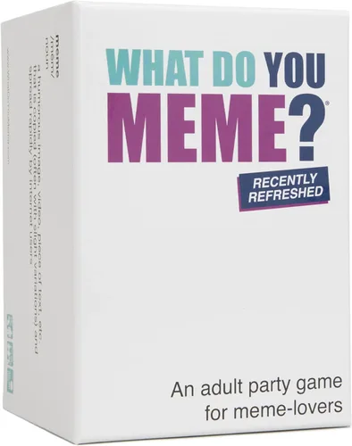 WHAT DO YOU MEME? Juego básico (versión original) - El divertido juego de fiesta para adultos para amantes de los memes