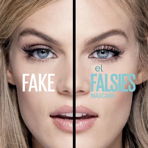 Miniatura 5 de Maybelline Volum' Express Falsies - Máscara de pestañas voluminizadora, lavable, color negro más negro, 1 unidad