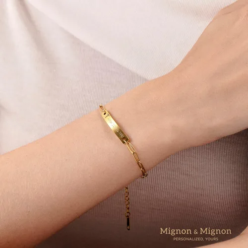 Miniatura 8 de Medical ID Bracelet for Women Personalized Medical Alert Engraved Diabetic Autism Awareness Bracelet Custom Paperclip Chain Jewelry Prescription