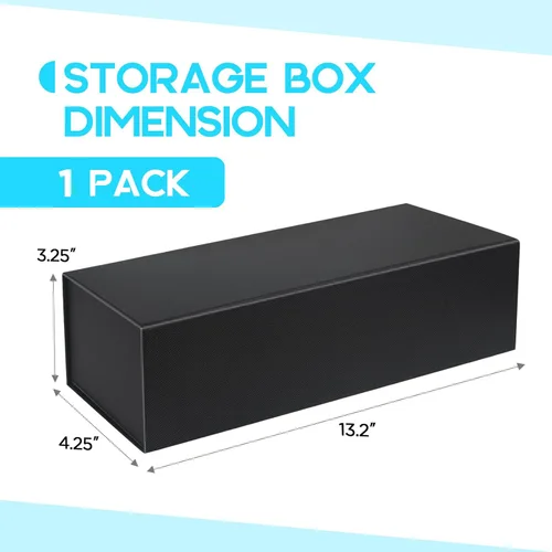 Miniatura 3 de Vowcarol Caja de almacenamiento para tarjetas coleccionables, caja de almacenamiento de carga superior, caja de pasatiempos para 800 tarjetas, 1