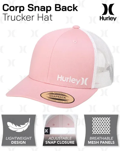 Miniatura 2 de Hurley Gorra para hombre - Gorra de camionero Corp Snap Back