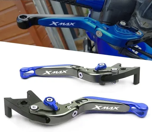 Miniatura 2 de QQLADY Z Palancas de embrague de freno extensibles plegables para motocicleta Yamaha Xmax 250 125 300 400 XMAX300 X-MAX 125 250 300 400 2013-2019 X