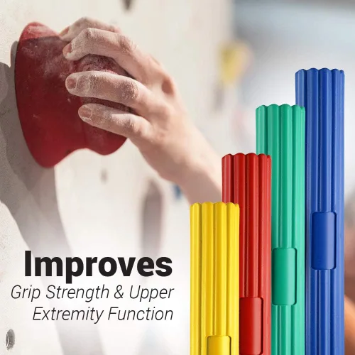 Miniatura 3 de Logest Barras ejercitadoras de mano para terapia física, alivia el dolor de tendinitis y mejora la fuerza de agarre, codo de tenis, codo de 1 pieza