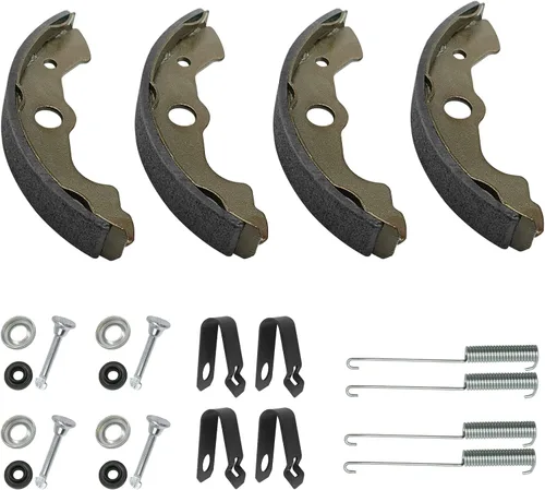 JAVIK Kit de pasadores de muelles de zapatas de freno delantero para Honda TRX300FW 4x4, TRX350, TRX400, TRX450, TRX500, TRX650 ATV (1988-2005) -