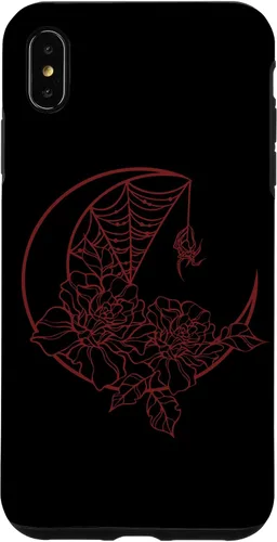 Miniatura 11 de Goth Y2K Alt Fairy Grunge Emo Flower Rose Web Spider Moon Case for iPhone 17