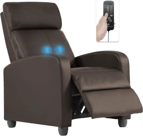 Miniatura 9 de Silla reclinable para sala de estar, sofá reclinable de masaje, asiento de cine en casa, moderna silla reclinable Winback, sofá individual, silla