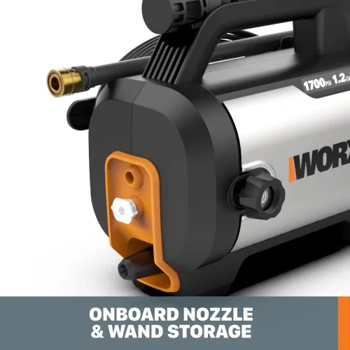 Miniatura 3 de Worx Lavadora a presión eléctrica de 13 amperios Max 1870 PSI Max 1.4 GPM WG602