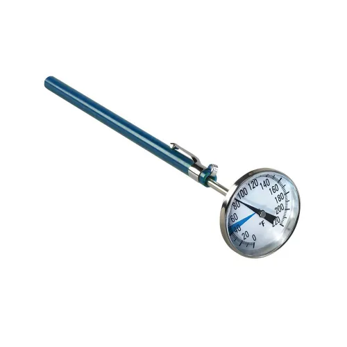 Miniatura 4 de Termómetro de suelo de acero inoxidable de Smart Choice Vástago de 127 mm, pantalla de dial de 1.5" fácil de leer, rango de 0-220 grados