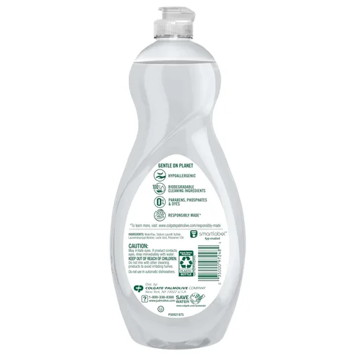 Miniatura 10 de Palmolive Ultra - Jabón líquido para lavavajillas, puro y transparente, sin fragancia, 32.5 onzas líquidas, paquete de 9