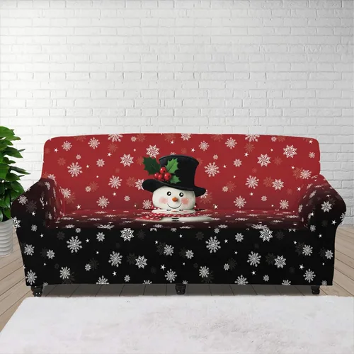 Miniatura 36 de Horeset Fundas elásticas para sofá con diseño de flores otoñales, lavables para sofá de 2 cojines, funda protectora para mascotas y perros