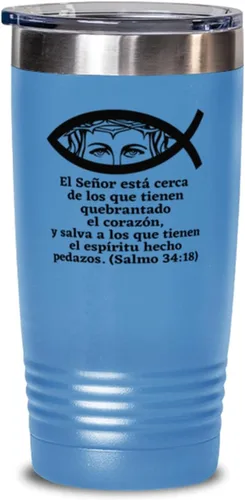 Regalo religioso para esposo en español para hombre o mujer taza de café para bautizo, primera comunión, confirmación, matrimonio - Vaso de Vino