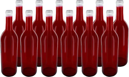 Miniatura 5 de Home Brew Ohio Botellas verdes de 25.4 fl oz Burdeos Caja de 12