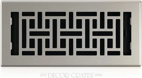 Miniatura 24 de Decor Grates Registro de suelo oriental AJH412-RB, 4 x 12 pulgadas, acabado de bronce frotado bronce (Rubbed Bronze Finish)
