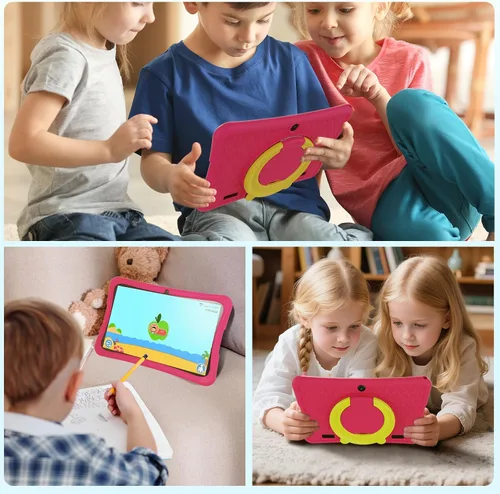 Miniatura 5 de DigiLand Android 15 Kids Tablet, tabletas de 10.1 pulgadas, 6 GB de RAM+32 GB de ROM (ampliar a TF), control parental, software para niños 10