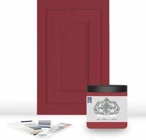 Miniatura 30 de Pintura TODO EN UNO, Abbey (gris cálido), Muestra de 8oz - Pintura duradera para gabinetes y muebles. Imprimación y capa superior incorporadas,
