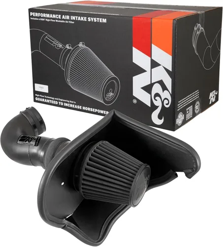Miniatura 12 de K&N Sistema de admisión de aire frío: filtro de aire de alto flujo, aumento del rendimiento y aceleración: compatible con Chevrolet 2016-2020