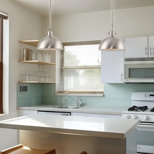 Miniatura 7 de Kira Home Belle - Lámpara colgante industrial contemporánea de 9 pulgadas, longitud ajustable + articulación giratoria de la pantalla, acabado