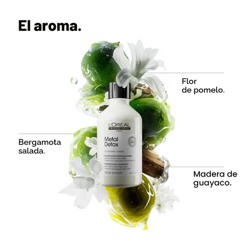 Miniatura 5 de L'Oréal Professionnel Paris Metal Detox Shampoo - Sulfate-Free Anti-Breakage Shampoo For Damaged or Color-Treated Hair, Detoxifies, Prevents Damage