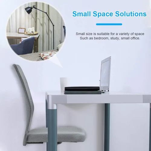 Miniatura 4 de Silla de oficina de malla simple, silla de oficina ergonómica sin brazos, silla de oficina en casa, silla de computadora ajustable, silla giratoria