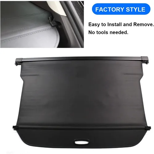 Miniatura 2 de Cubierta de carga para Volvo XC60 Accesorios 2010-2014 2015 2016 2017 Cubierta de carga para maletero trasero