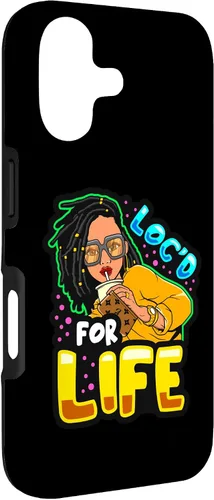 Miniatura 3 de Loc'd for Life Funny Locs Black Queen Dreadlocks Women Girls Case for iPhone 17