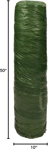 Miniatura 8 de Dewitt Manta Excelsior de red individual, verde, 4 x 112.5 pies, tapete de control de erosión de fibra de madera de álamo con malla para protección