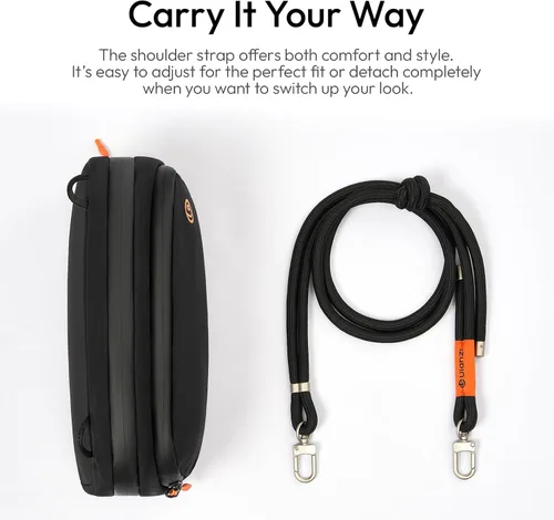 Miniatura 4 de ULANZI YY08 Bolso de Hombro Diario para Cámaras de Acción DJI Osmo Pocket 3/GoPro/Insta360, Bolso Cruzado Portátil para Vlog y Fotografía con Correa