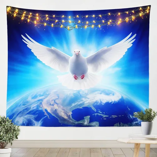 Miniatura 42 de Tapiz de juegos para niños pequeños de 51 x 59 pulgadas, tapices de decoración de sala de juegos para adolescentes, consola de juegos para niños