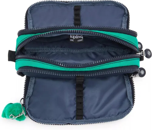 Miniatura 3 de Kipling Estuche impreso Gitroy, Azul Verde Bl, Talla única