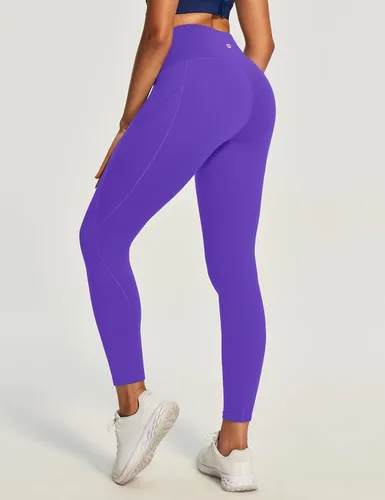 Miniatura 37 de Ewedoos - Leggings con forro de vellón y bolsillos para mujer, leggings térmicos de invierno para mujeres, pantalones de yoga y entrenamiento