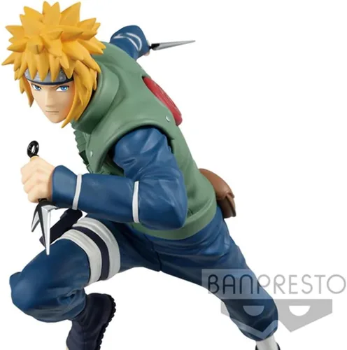 Miniatura 2 de Banpresto - Naruto Shippuden - Vibración Estrellas Namikaze Minato Estatua 7 pulgadas
