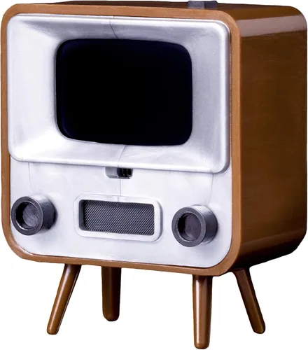 Miniatura 5 de TinyCircuits TinyTV 2 - Mini TV retro portátil de 1.14" con pantalla IPS, videos precargados y descargables, recargable por USB-C, controles