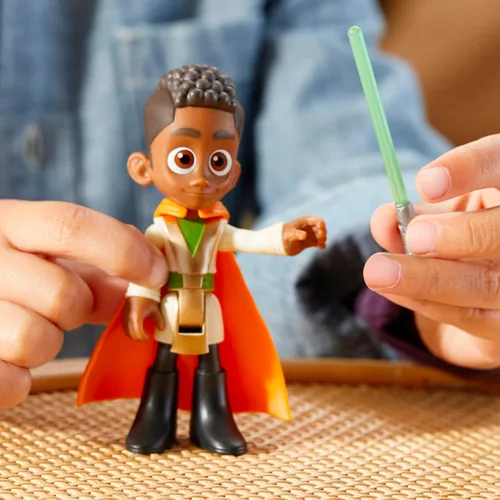 Miniatura 3 de Star Wars: Young Jedi Adventures Kai Brightstar Figura de acción, juguetes a escala de 4 pulgadas, juguetes preescolares para niños y niñas de 3 años