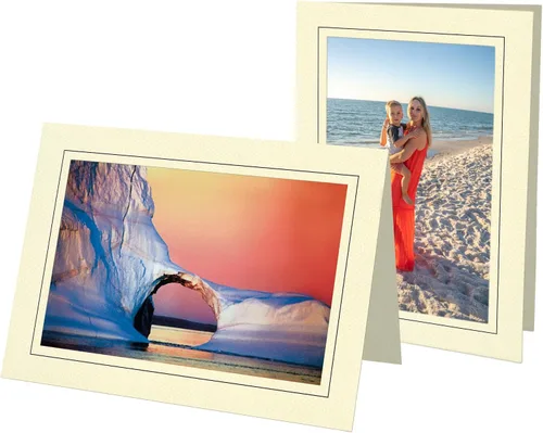 Photographer's Edge, Tarjetas de inserción de fotos, 10 tarjetas en blanco y sobres, tarjetas para todas las ocasiones, para fotos de 4 x 6