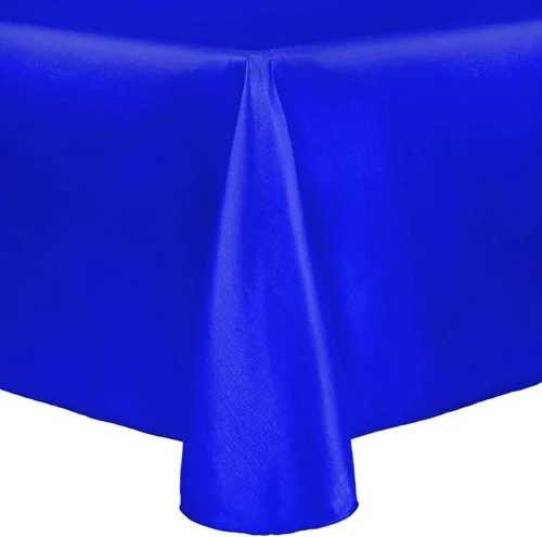 Miniatura 40 de Ultimate Textile Majestic - Mantel ovalado reversible Shantung Satin (52 x 70 pulgadas), color plateado Plata