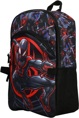 Miniatura 4 de Bioworld Marvel Spider-Man Miles - Bolsa de almuerzo y mochila para jóvenes