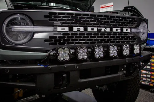 Miniatura 3 de Baja Designs Kit de luces LED para parachoques deportivo XL enlazable para Ford Bronco 2021-2024 con parachoques de acero
