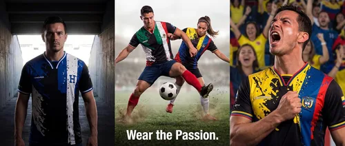 Miniatura 2 de fox & fury World Heritage National Flag Soccer Jersey - 2026 Team Cup Mexico USA Germany Haiti Shirt - Men Women Unisex