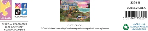 Miniatura 8 de Ceaco - David MacLean - Heart Beach - Rompecabezas de 1000 piezas