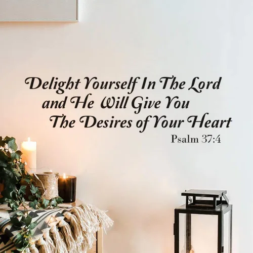 Miniatura 4 de 12 calcomanías de pared inspiradoras, calcomanías de pared de la Biblia, calcomanías motivacionales para dormitorio, sala de estar, decoración
