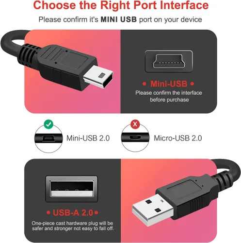 Miniatura 2 de Cable de carga de 5 pies, adaptador de fuente de alimentación de CA compatible con Texas Instruments TI-84 Plus CE, calculadora gráfica TI Nspire CX