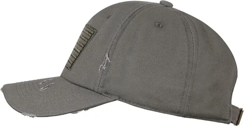 Miniatura 28 de IIN Gorra de béisbol con bandera estadounidense para hombres y mujeres, de perfil bajo, militar, militar, militar, para papá