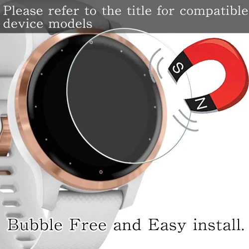 Miniatura 4 de Protector de pantalla de cristal templado compatible con CASIO Edifice EFSS550PB-1A protectores de película antiarañazos, sin burbujas