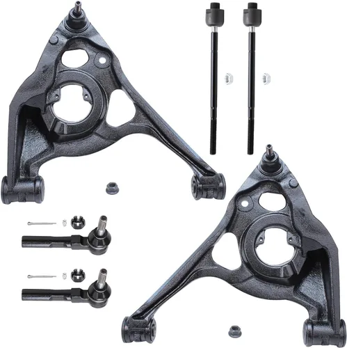 Miniatura 121 de Detroit Axle - Kit de extremo delantero para Chrysler 300 Dodge Charge Challenger 2011-2023, 2 brazos de control inferiores traseros 2 rótulas