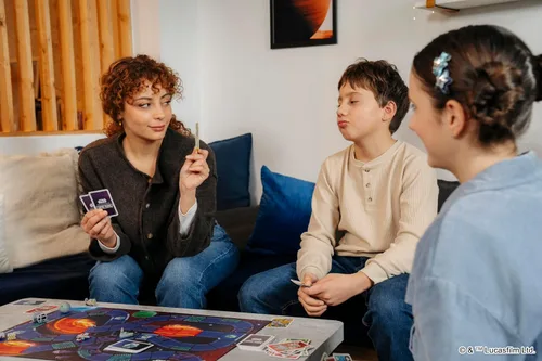 Miniatura 4 de Juego de mesa Star Wars Super Teams - Carrera de estrategia rápida a través de la galaxia, divertido para familias, niños y adultos, a partir de 7