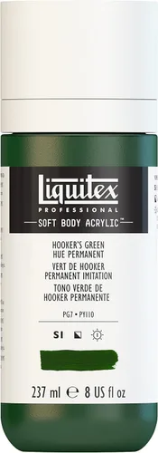 Miniatura 95 de Liquitex Professional Soft Body - Pintura acrílica, botella de 2 onzas (59 ml), blanco titanio Titanio Blanco