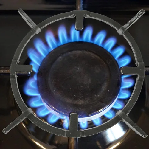 Miniatura 7 de Estante para estufa de gas, estante antideslizante para estufa de gas, soporte redondo para estufa de gas, anillo redondo para estufa de gas