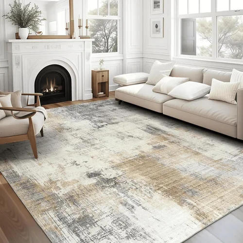 Miniatura 29 de ReaLife Rugs Alfombra Pasillo Lavable a Máquina - Sala de Estar Dormitorio Baño Cocina Entrada Oficina - Acolchada Pelo Bajo Resistente a Manchas