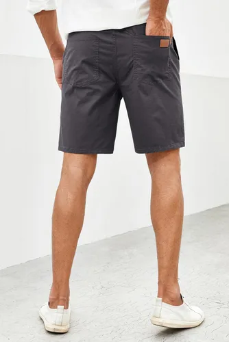 Miniatura 8 de JMIERR - Pantalones cortos informales para hombre, pantalones cortos de golf, pantalones chinos con cordón, de tela de sarga elástica, para verano